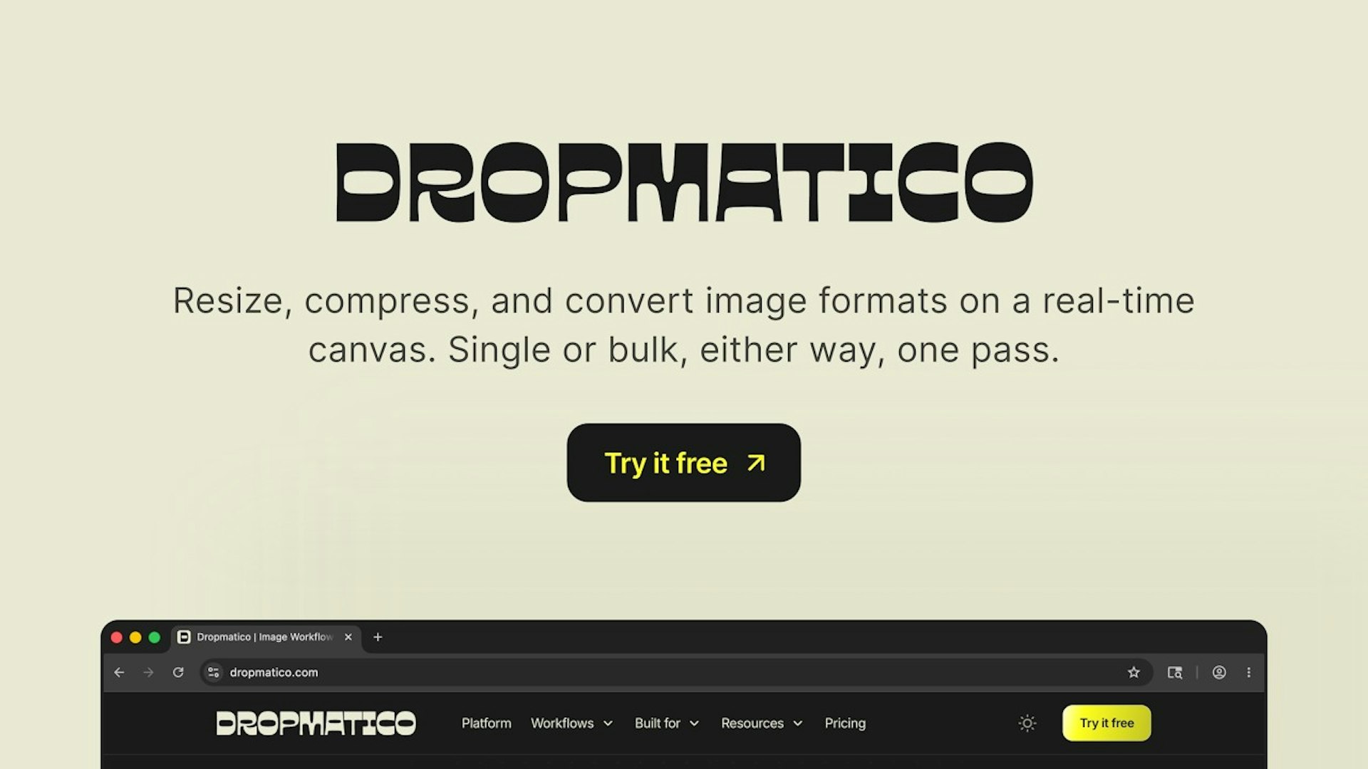 Dropmatico Preview