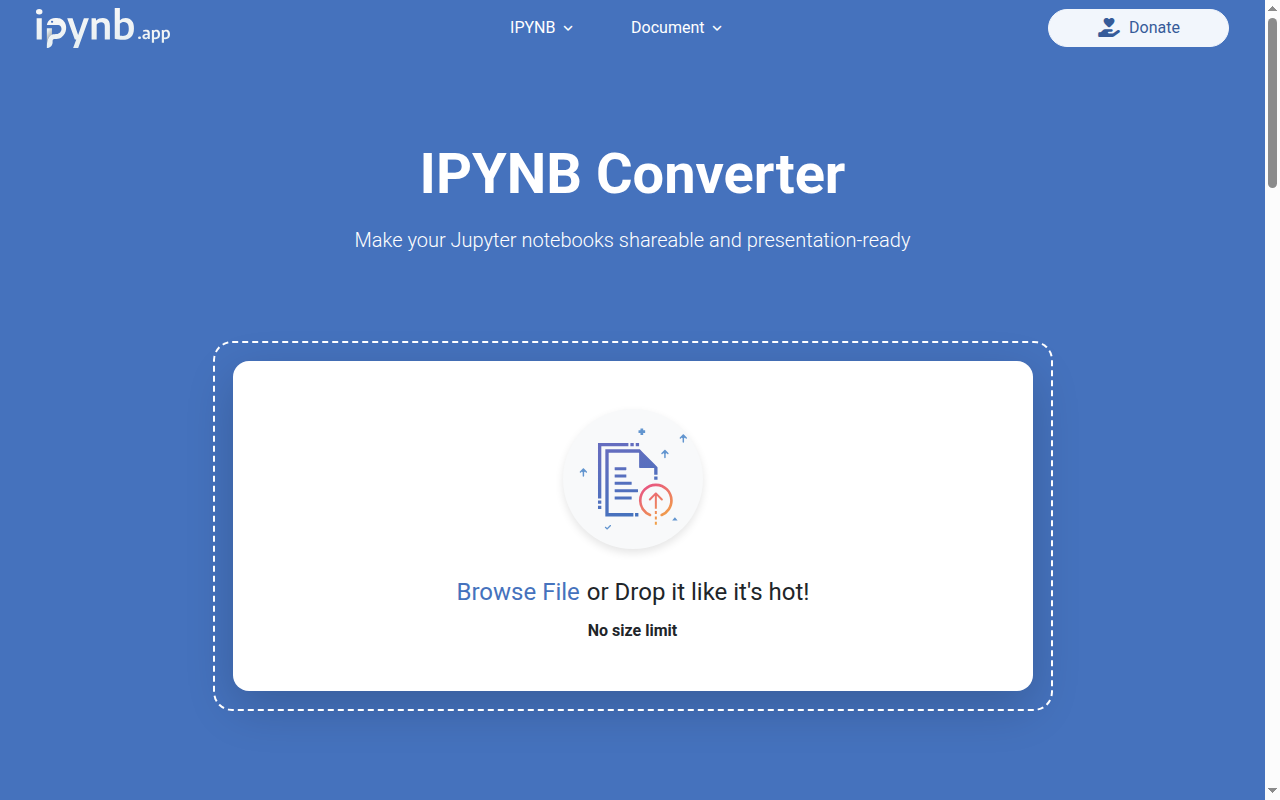 ipynb.app Preview