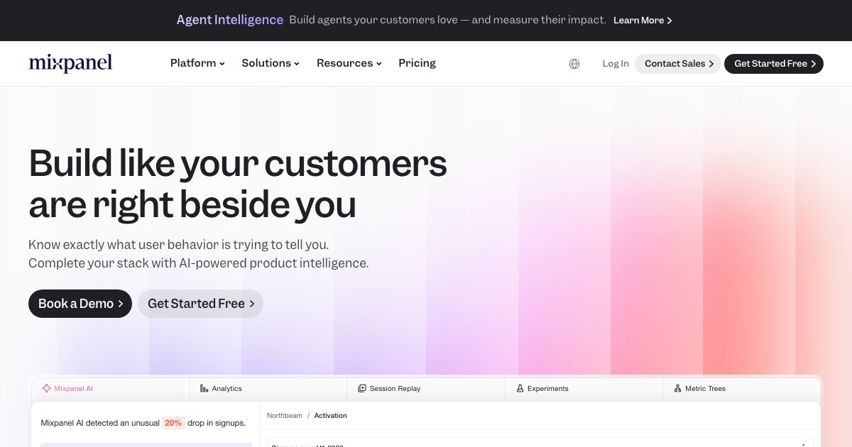 product-intelligence-platform-for-the-ai-era-mixpanel