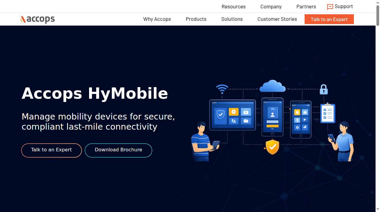 Accops HyMobile Preview