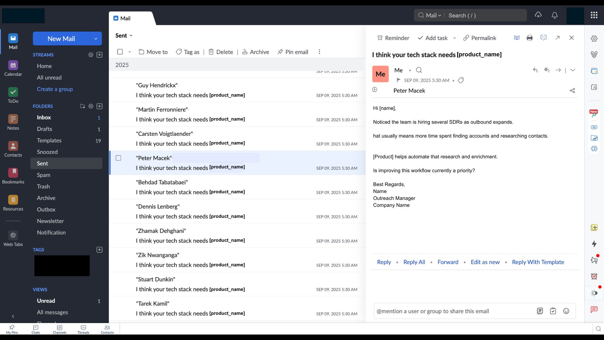 cold-email-formate