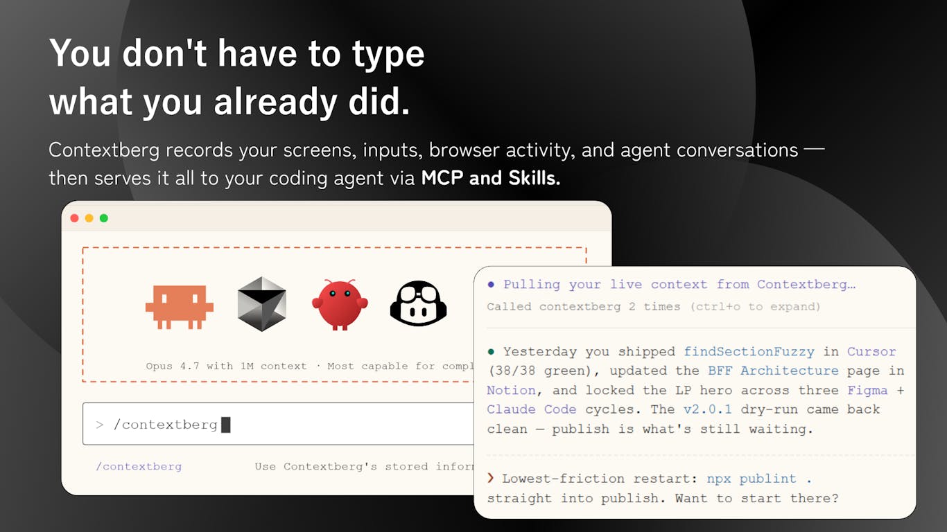 Contextberg screenshot