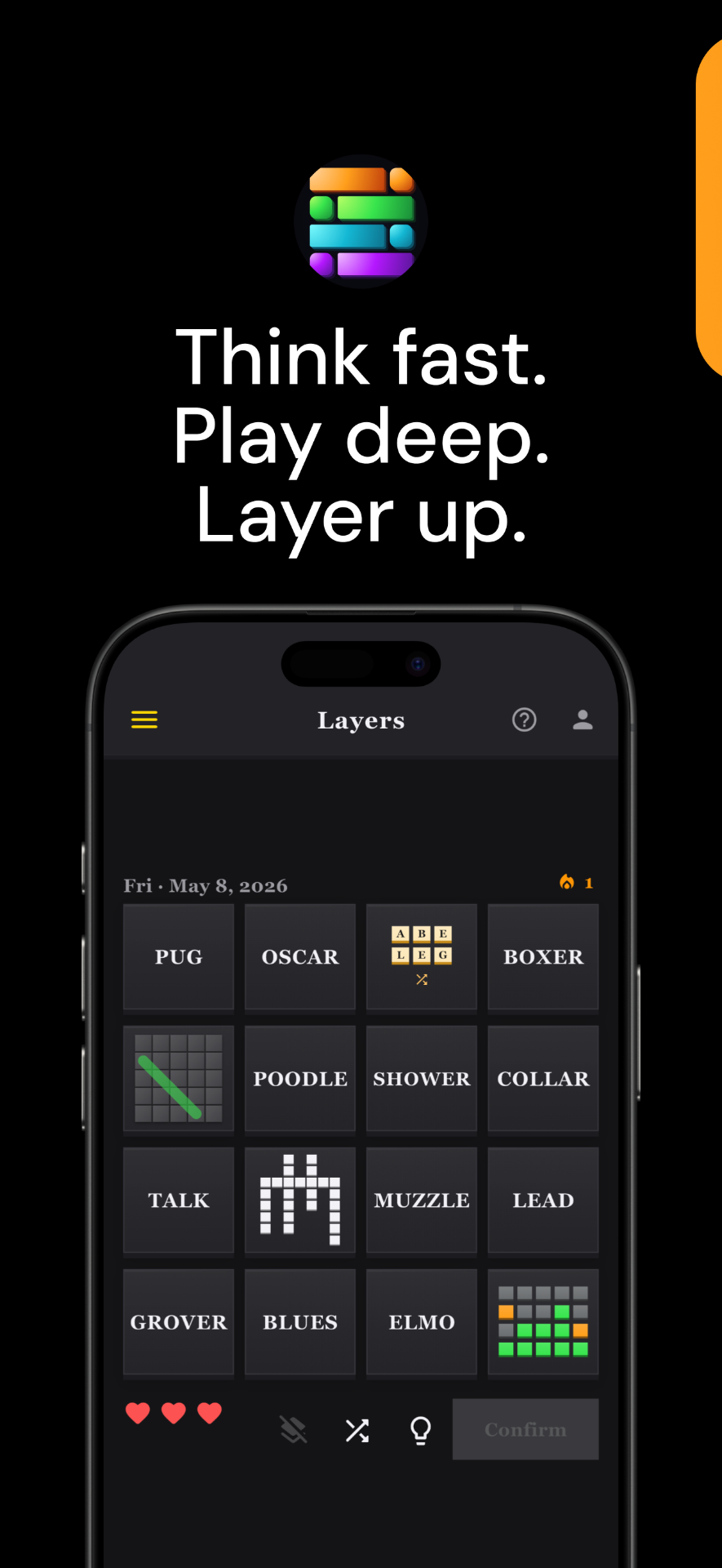 Layers: Daily Word Connections