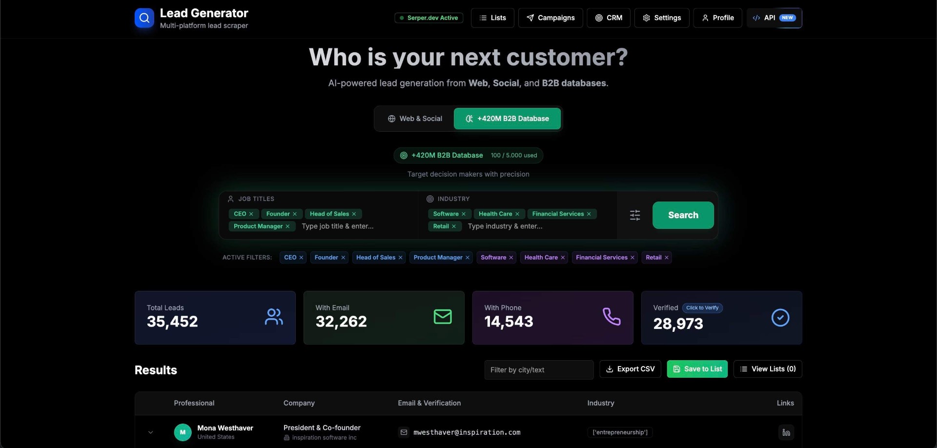 Getlead Preview