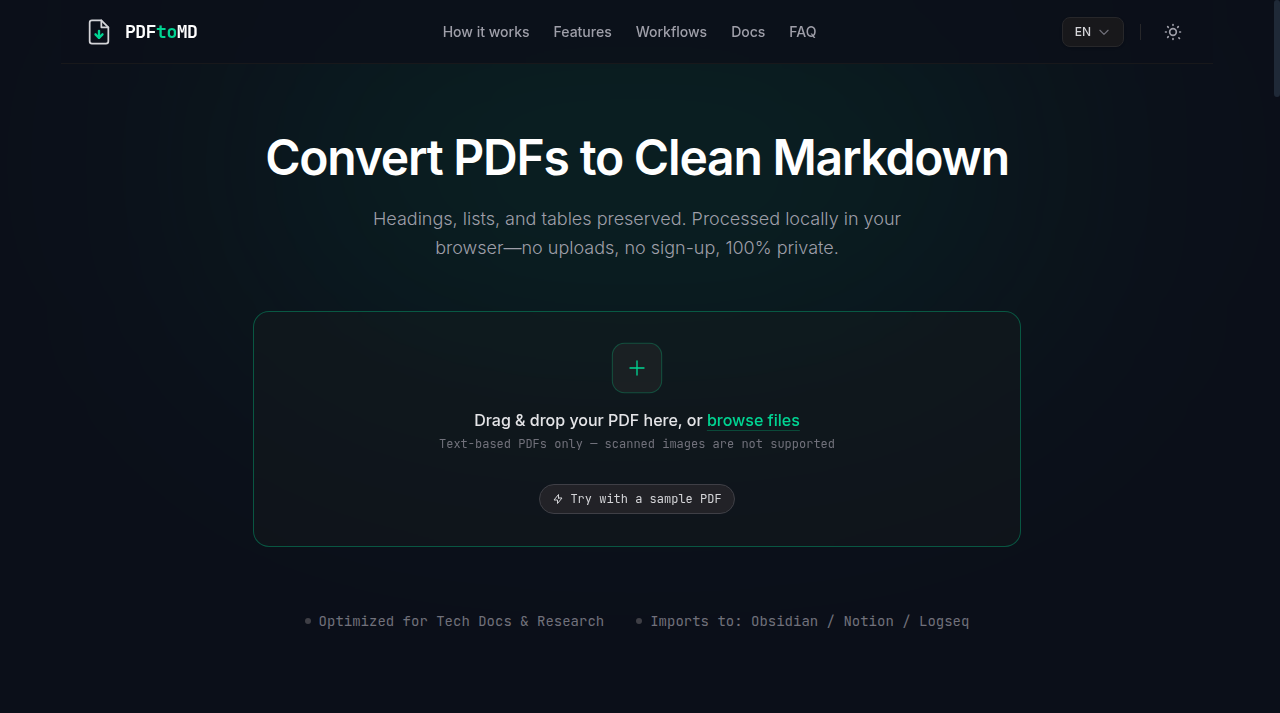 pdftomd Preview
